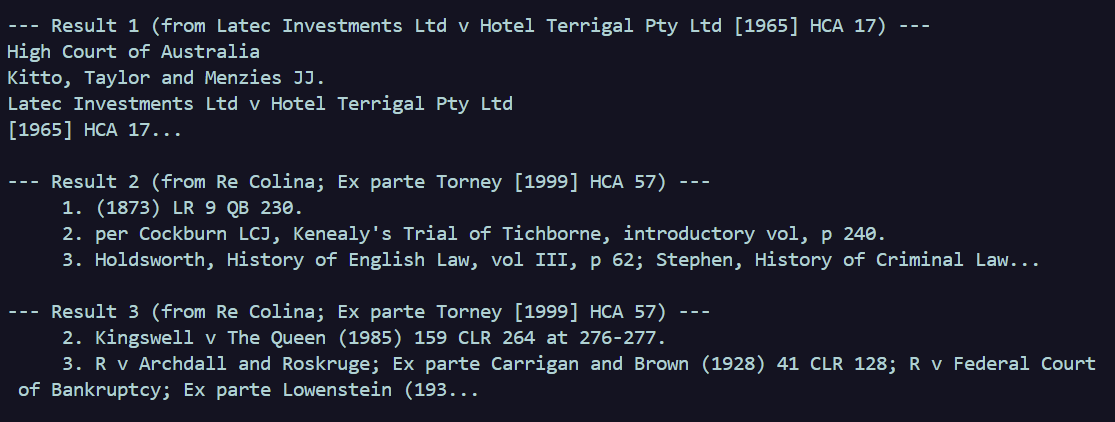 Step 6 before reranking